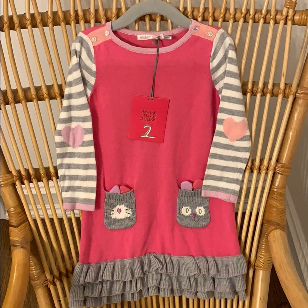 Deux par Deux Knit Dress NWT